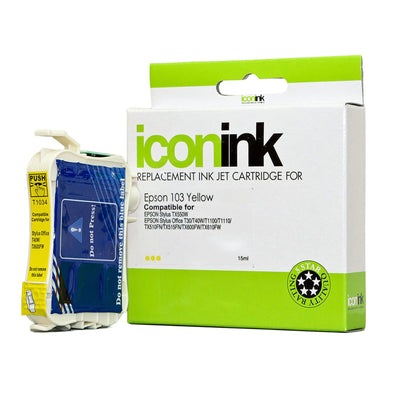 Okin IET1034 - Icon Compatible Epson 103 Yellow Ink Cartridge