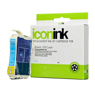 Okin IET1332 - Icon Compatible Epson 133 Cyan Ink Cartridge