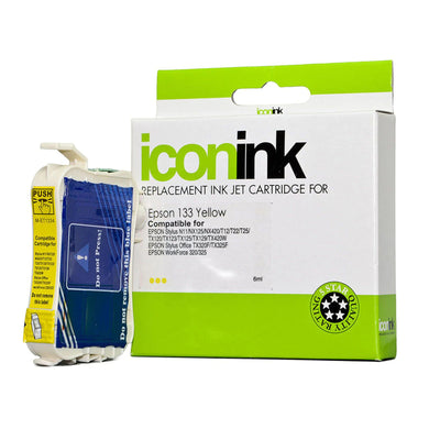 Okin IET1334 - Icon Compatible Epson 133 Yellow Ink Cartridge