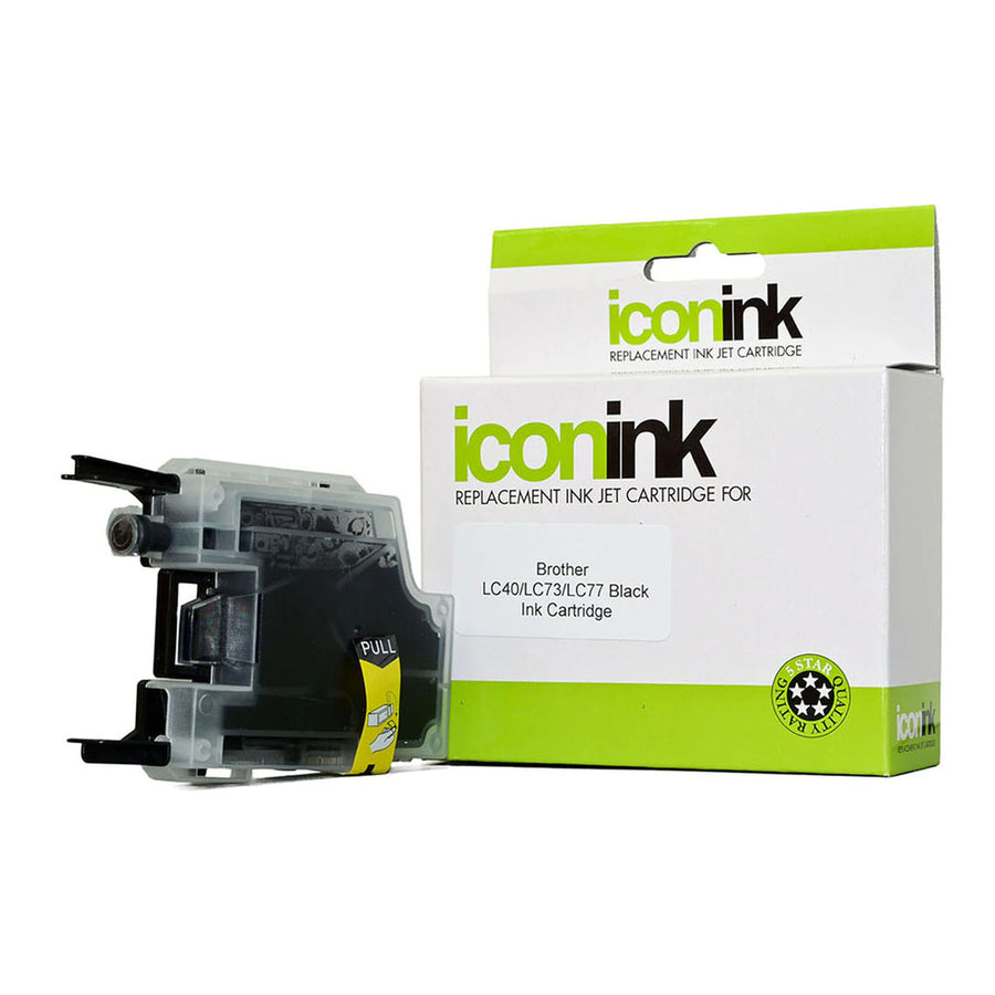 IBLC77B - Okin Compatible Brother LC77 LC73 LC40 Black Ink Cartridge