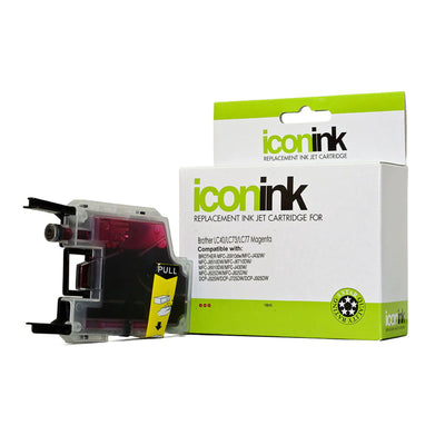 IBLC77M - Okin Kompatible Brother LC77 LC73 LC40 Magenta Tintenpatrone