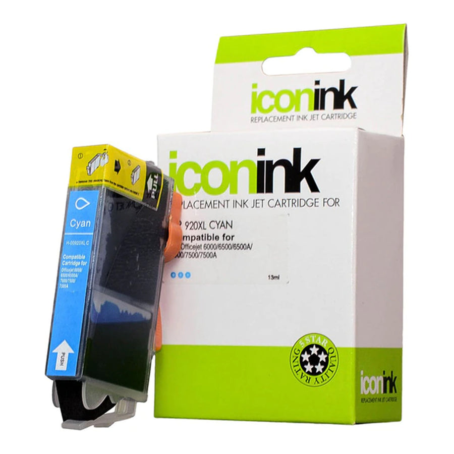 Okin IHP920C - Icon Kompatible HP 920 Cyan XL Tintenpatrone (CD972AA)