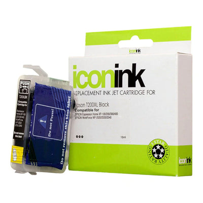 Okin IET200B - Icon Compatible Epson 200XL C13T201192 Black Ink Cartridge