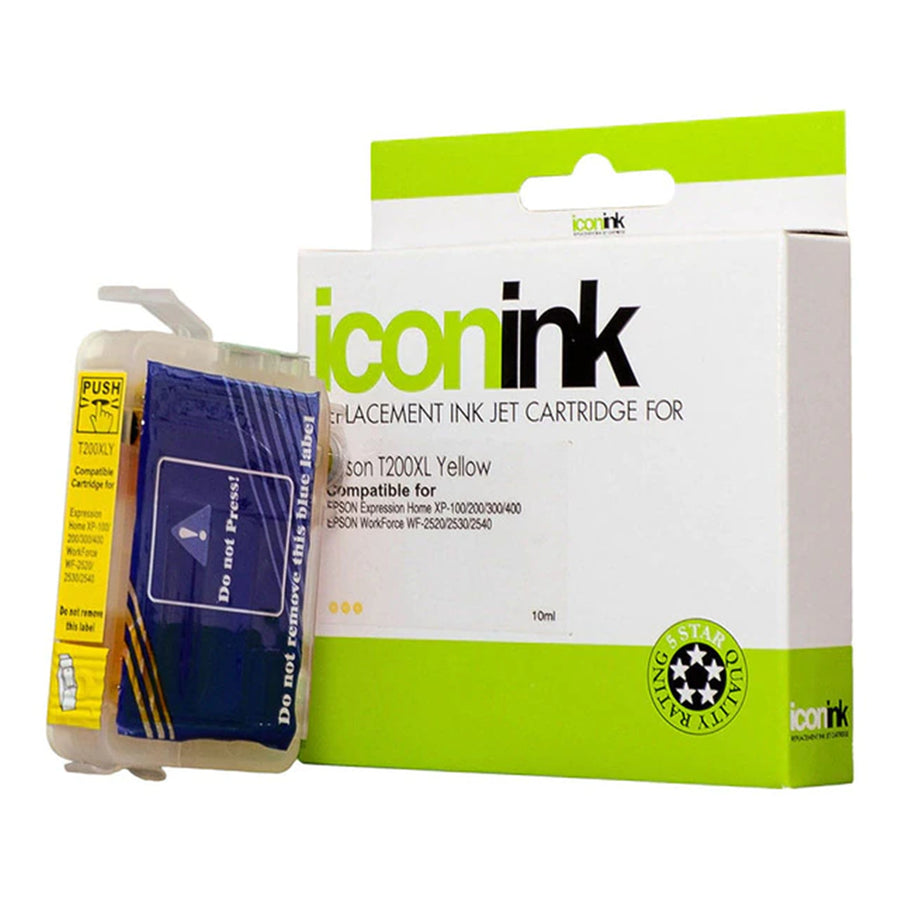 Okin IET200Y - Icon Compatible Epson 200XL C13T201492 Yellow Ink Cartridge