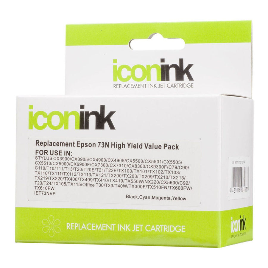 Okin IET073NVP – Icon Kompatibles Epson 73N BCMY Tinten-Sparset