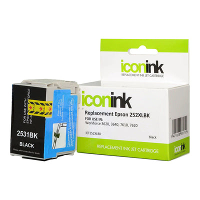 IET252B - Okin Compatible Epson 252XL C13T253192 Black Ink Cartridge