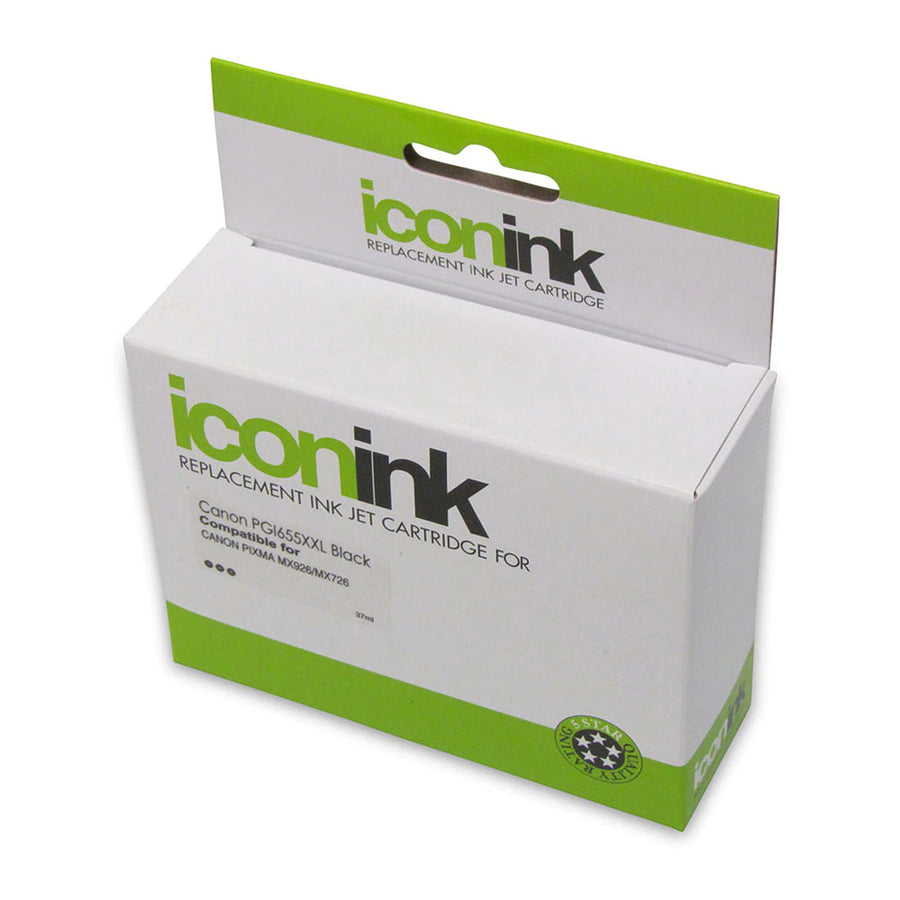 Okin ICPGI655XXLB - Icon Compatible Canon PGI655XXL Black Ink Cartridge