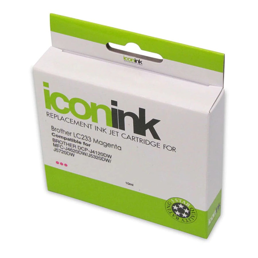 Okin IBLC233M - Icon Compatible Brother LC233 Magenta Ink Cartridge