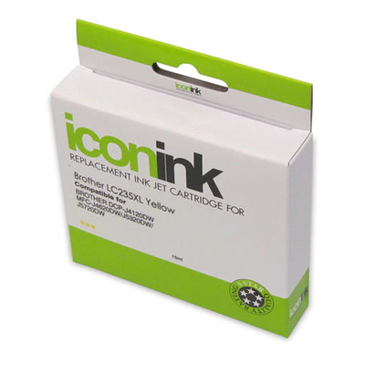 IBLC235Y - Okin Kompatible Brother LC235XL Gelb Tintenpatrone