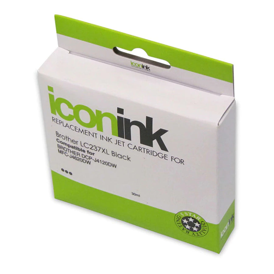 Okin IBLC237B - Icon Compatible Brother LC237XL Black Ink Cartridge