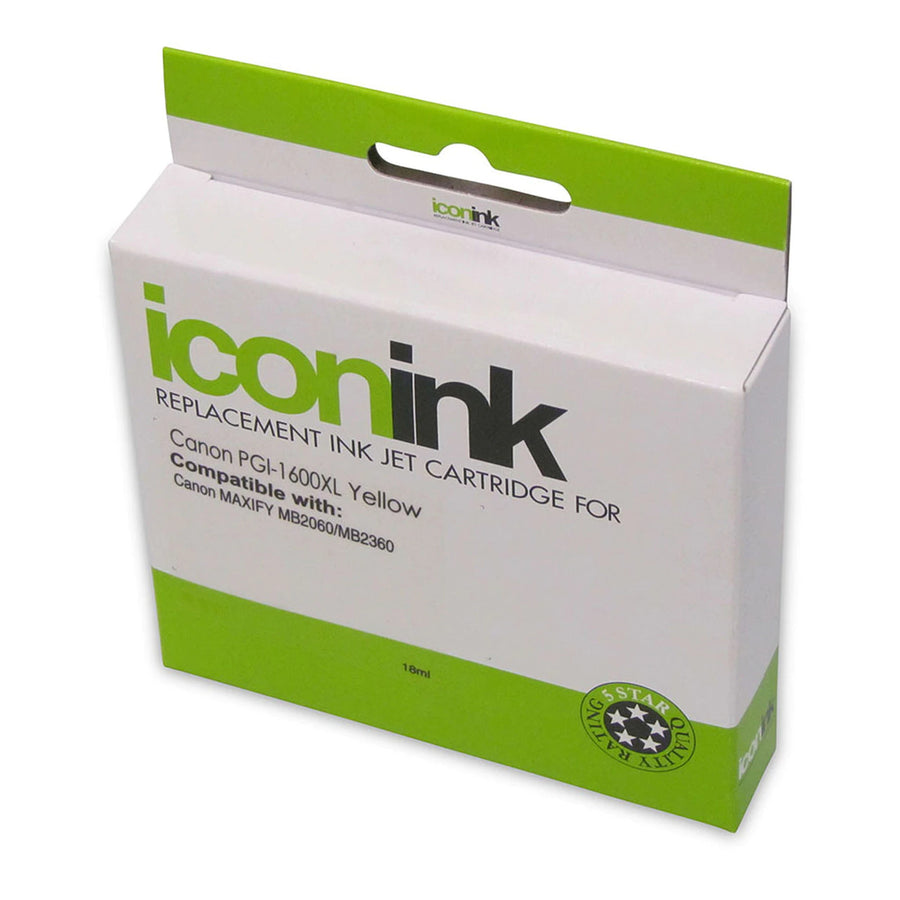 Okin ICPGI1600XLY - Icon Compatible Canon PGI1600XL Yellow Ink Cartridge
