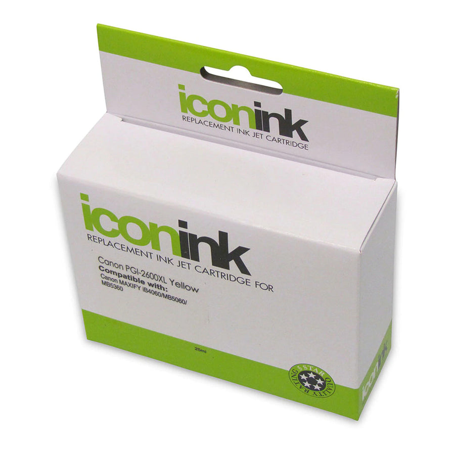 ICPGI2600XLY - Okin Kompatible Canon PGI2600XL Gelbe Tintenpatrone
