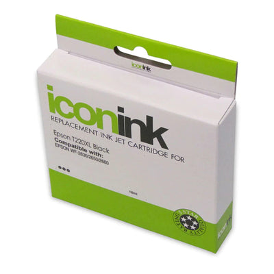 Okin IET220B - Icon Compatible Epson 220XL C13T294192 Black Ink Cartridge