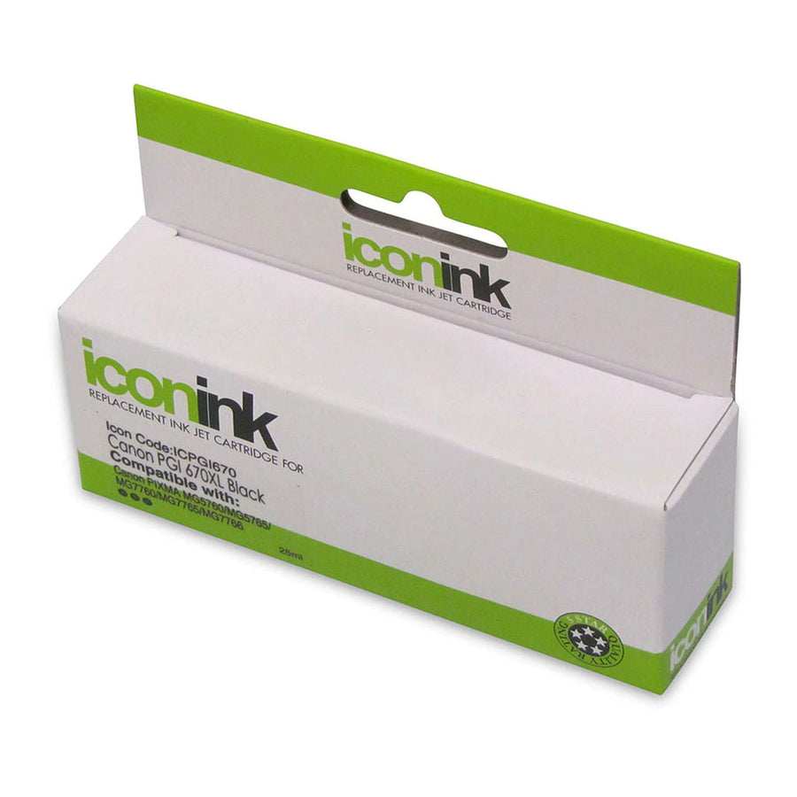 ICPGI670 - Okin Compatible Canon PGI670XL Black Ink Cartridge