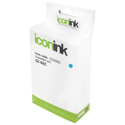 Okin ICGI66C - Icon Compatible Canon GI66 Cyan Ink Bottle
