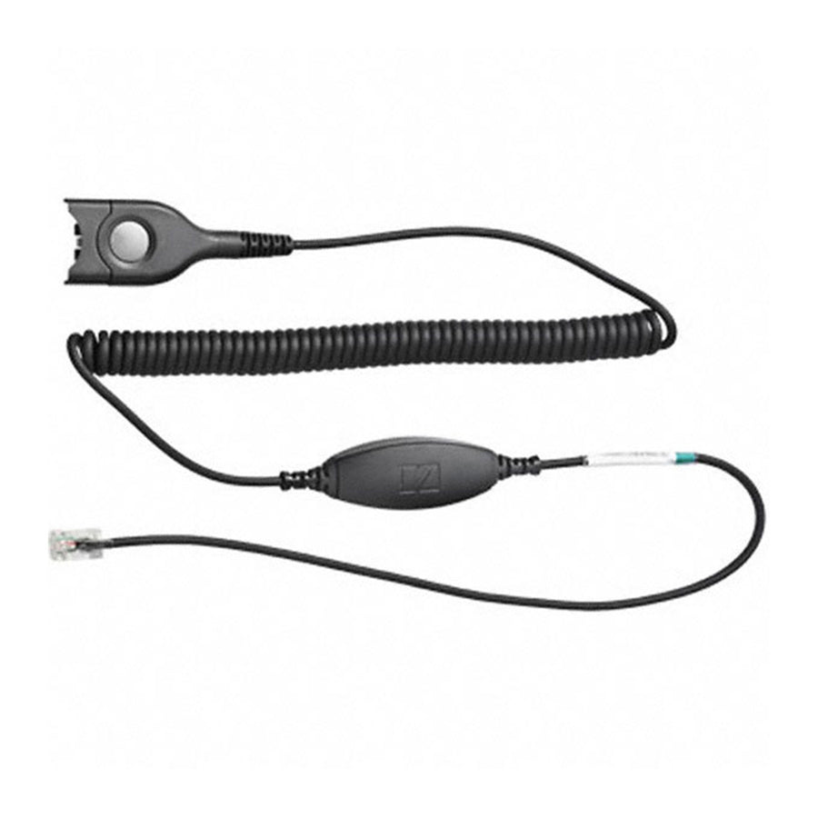 EPOS CHS 24 Headset Cable - ED to RJ9