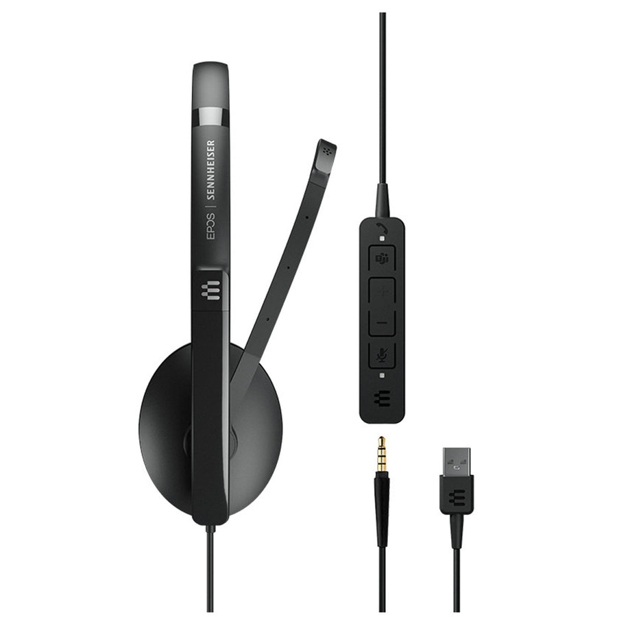 EPOS ADAPT 165T USB II Stereo Headset - MS Teams & 3.5mm.x