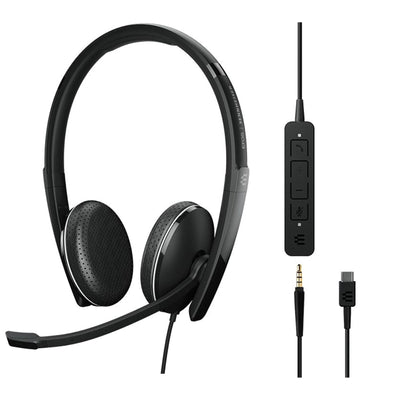EPOS ADAPT 165T USB-C II Stereo Headset - MS Teams & 3.5mm