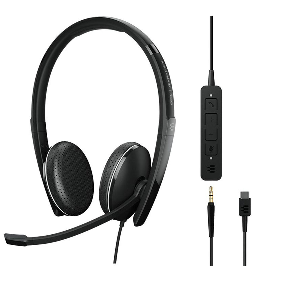 EPOS ADAPT 165T USB-C II Stereo Headset - MS Teams & 3.5mm