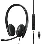 EPS-1000916 - EPOS ADAPT 165 USB II Binaural Headset - UC & 3.5mm
