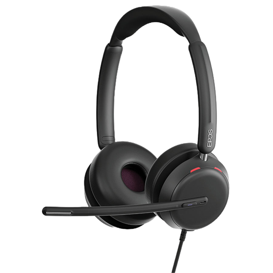 EPOS  IMPACT 860T USB-C/A Wired On-Ear Headset - Teams Certified