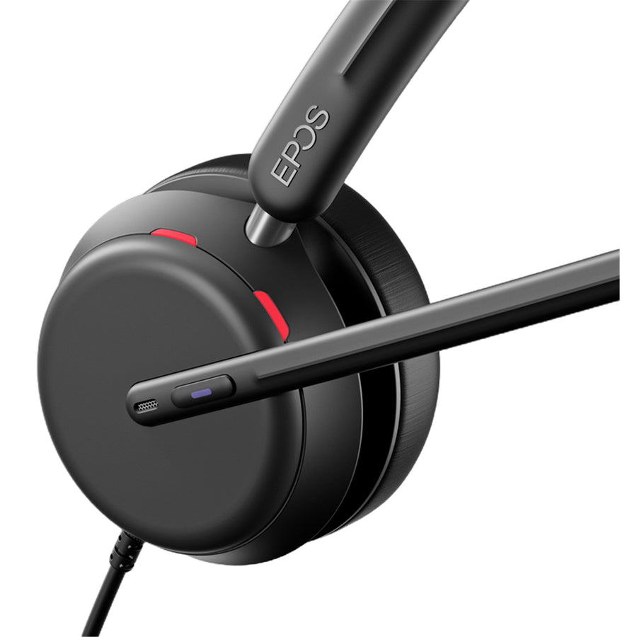 EPOS  IMPACT 860T USB-C/A Wired On-Ear Headset - Teams Certified