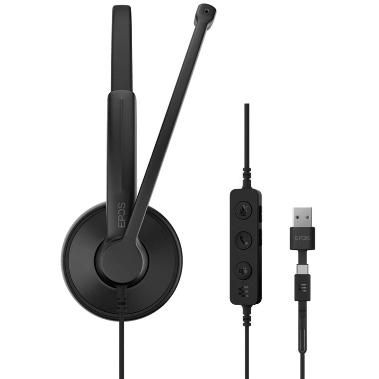 EPOS IMPACT 100 MS Mono USB-C+A Headset
