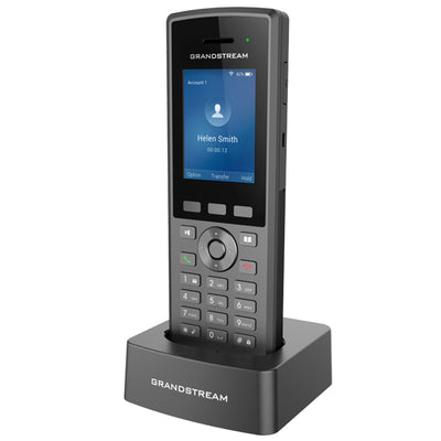 Grandstream WP825 Portable Wi-Fi IP phone - 8 hr talk time - Dual mics - WiFi - Bluetooth - Ruggedised 2000MAH Battery