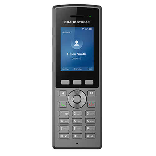 Grandstream WP825 Portable Wi-Fi IP phone - 8 hr talk time - Dual mics - WiFi - Bluetooth - Ruggedised 2000MAH Battery