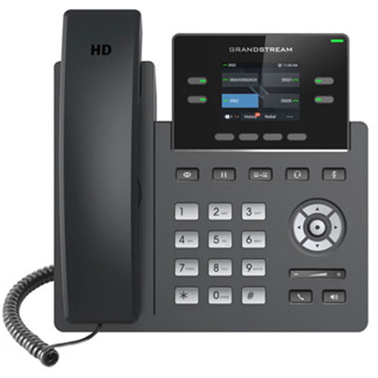 Grandstream GRP2612P 4 Lines 2 SIP PoE 2.4inch Colour Screen