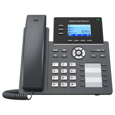 GRP2604P - Grandstream GRP2604P 3 Lines 3 SIP Account IP Phone with PoE