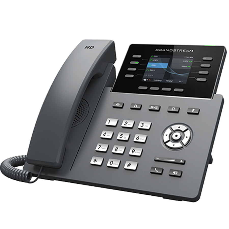 GRP2624 - Grandstream GRP2624 8 Line Carrier Grade IP Phone with Dual Band Wi-Fi