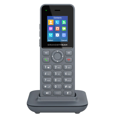 Grandstream DP725 Cordless HD DECT IP Phone 1.8" Color LCD / Up to 20 SIP Accounts / 20 Lines per Handset / with 50-hour talk time and 500-hour standby time