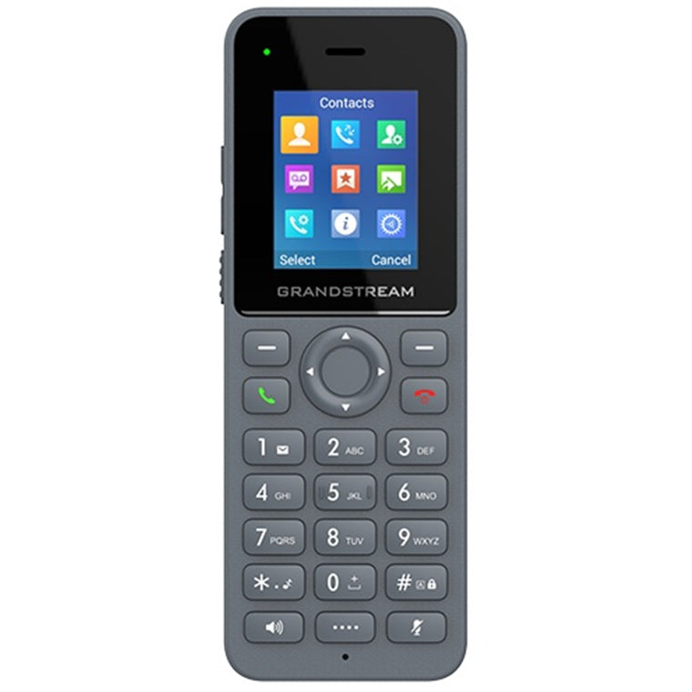 Grandstream DP725 Cordless HD DECT IP Phone 1.8" Color LCD / Up to 20 SIP Accounts / 20 Lines per Handset / with 50-hour talk time and 500-hour standby time