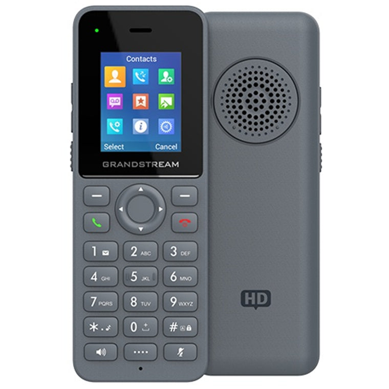 Grandstream DP725 Cordless HD DECT IP Phone 1.8" Color LCD / Up to 20 SIP Accounts / 20 Lines per Handset / with 50-hour talk time and 500-hour standby time