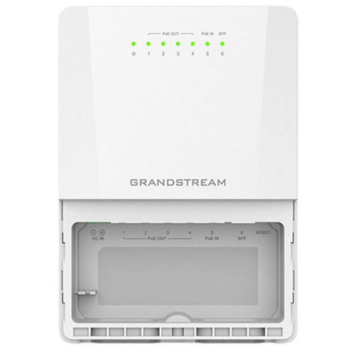 Grandstream GWN7710R 6-Port Gigabit L2 Managed PoE Switch(60W) 2.5G SFP x1 / 1GbE x5
