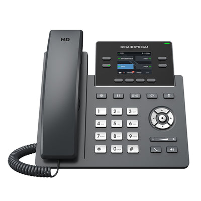 GRP2612G - Grandstream GRP2612G 4 Lines 2 SIP and 2.4 inch Colour Screen with Gigabit Ethernet