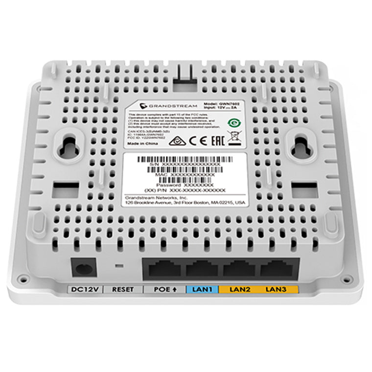 Grandstream GWN7604 - GWN7604 2x2:2 Wireless Access Point with Integrated Ethernet Switch  Hardware