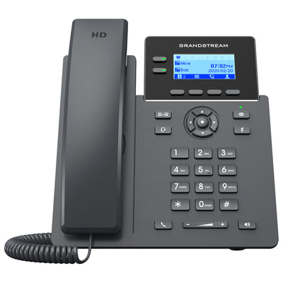 GRP2602 - Grandstream GRP2602 2 Lines 2 SIP Account IP Phone with DC Power Supply