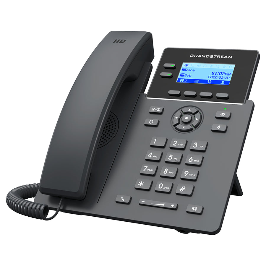 GRP2602 - Grandstream GRP2602 2 Lines 2 SIP Account IP Phone with DC Power Supply