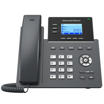 GRP2603P - Grandstream GRP2603P 3 Lines 3 SIP Account IP Phone with PoE