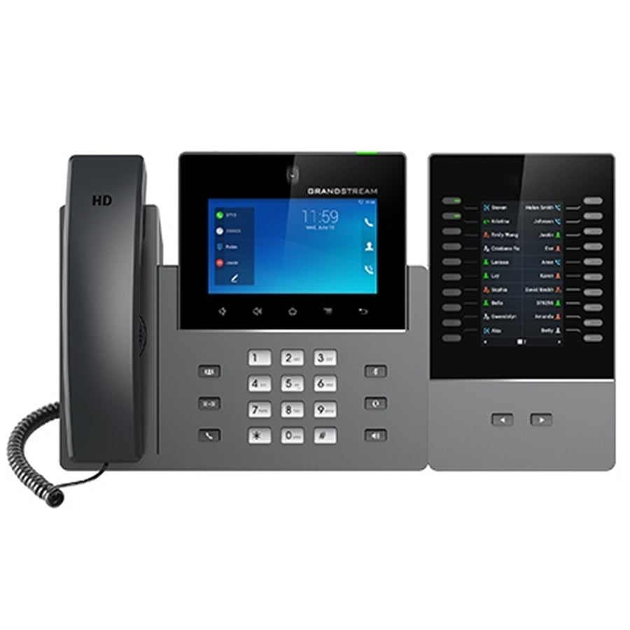 GXV3450 - Grandstream GXV3450 5 inch Smart Touchscreen Android Video Phone  with Wi-Fi Connectivity