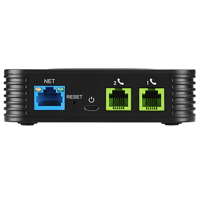 Grandstream HT802 V2 2-Port FXS Analog Telephone Adapter (ATA)