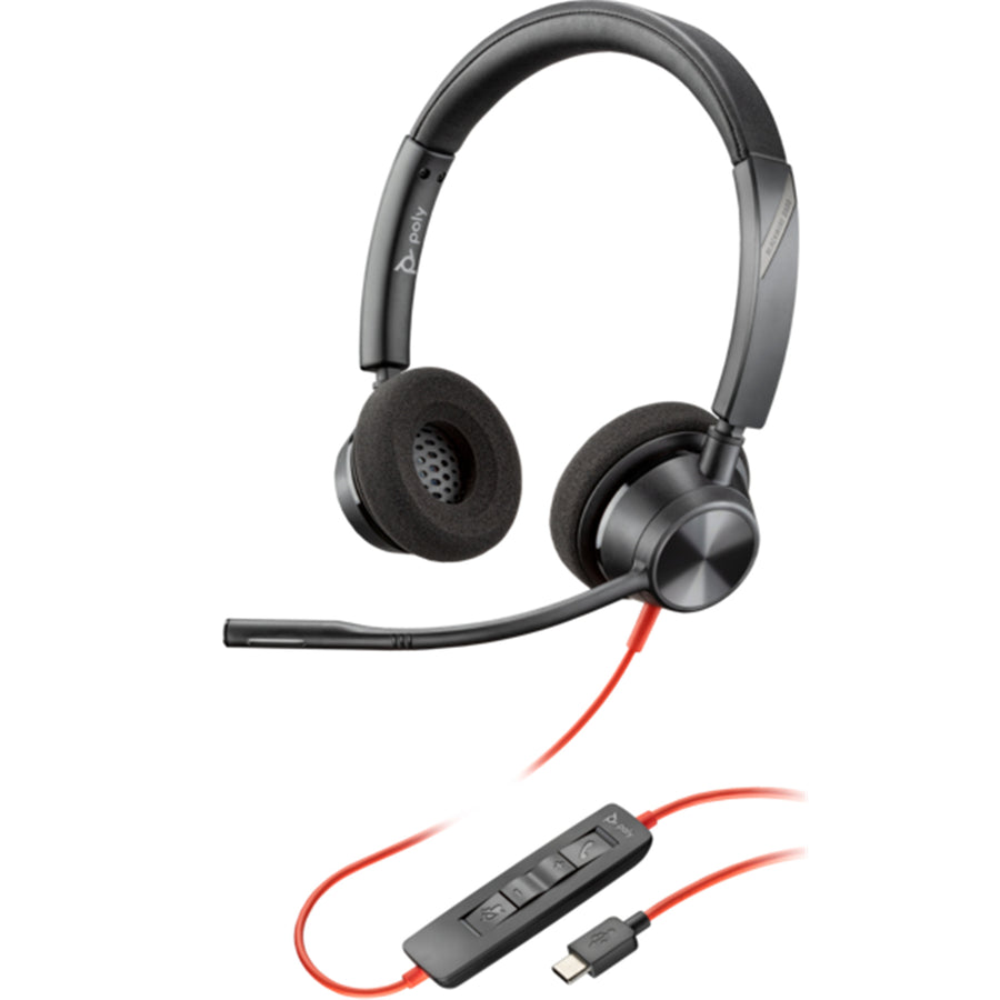 Poly BW 3320 Stereo USB-C HS +USB-C/A