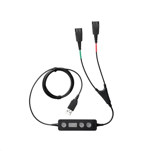 Supervisor cord 2xQD / USB UK version