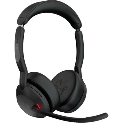 Jabra Evolve2 55  Bluetooth On-Ear Active Noise Cancelling Headset - Teams Certified