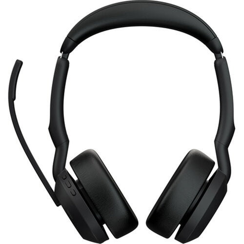 Jabra Evolve2 55  Bluetooth On-Ear Active Noise Cancelling Headset - Teams Certified