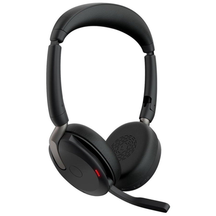 Jabra Evolve2 65 Flex Foldable Bluetooth On-Ear ANC Headset - Teams Certified