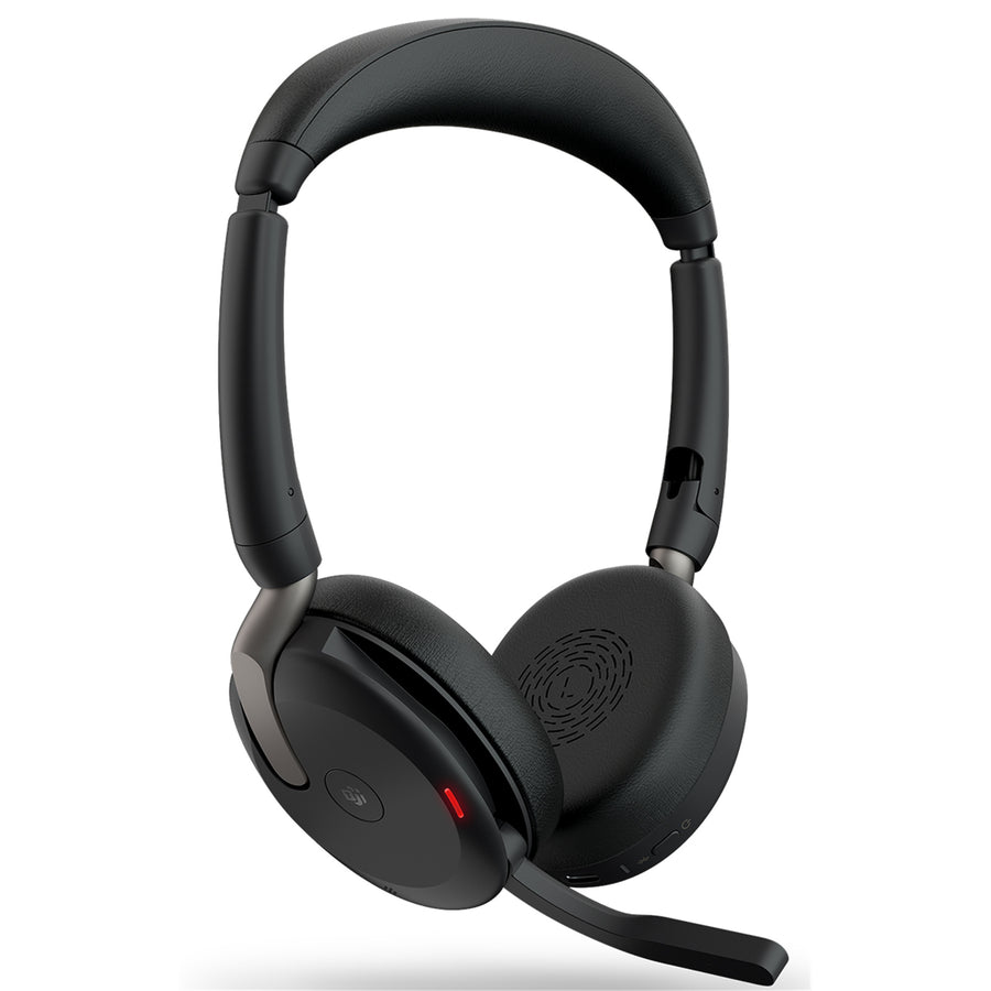 Jabra  Evolve2 65 Flex Bluetooth On-Ear ANC Headset with Charger - Teams Certified