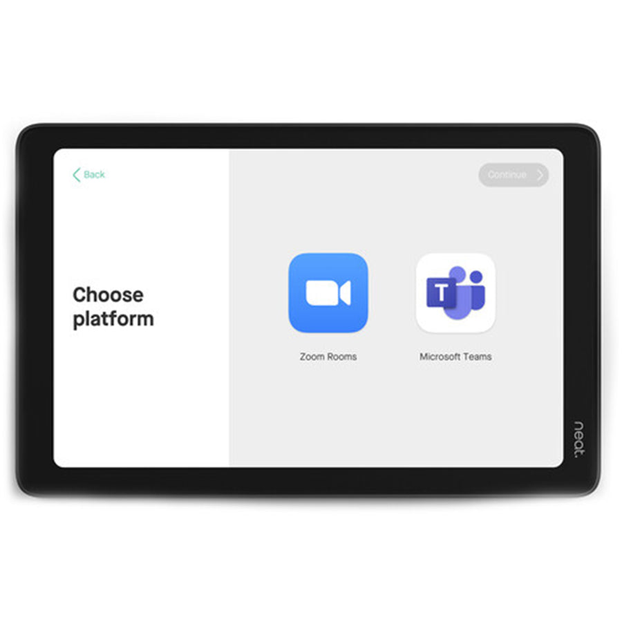 NEATPAD-SE - NEAT PAD, 8" TOUCH SCREEN (1280 x 800 RES), POE, USB-C, SPKRS, MICS, WALL/SIDE MOUNT INC.